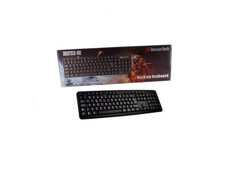 Teclado Usb Banson Tech Shertech-802 Abnt2 - Imagem 4